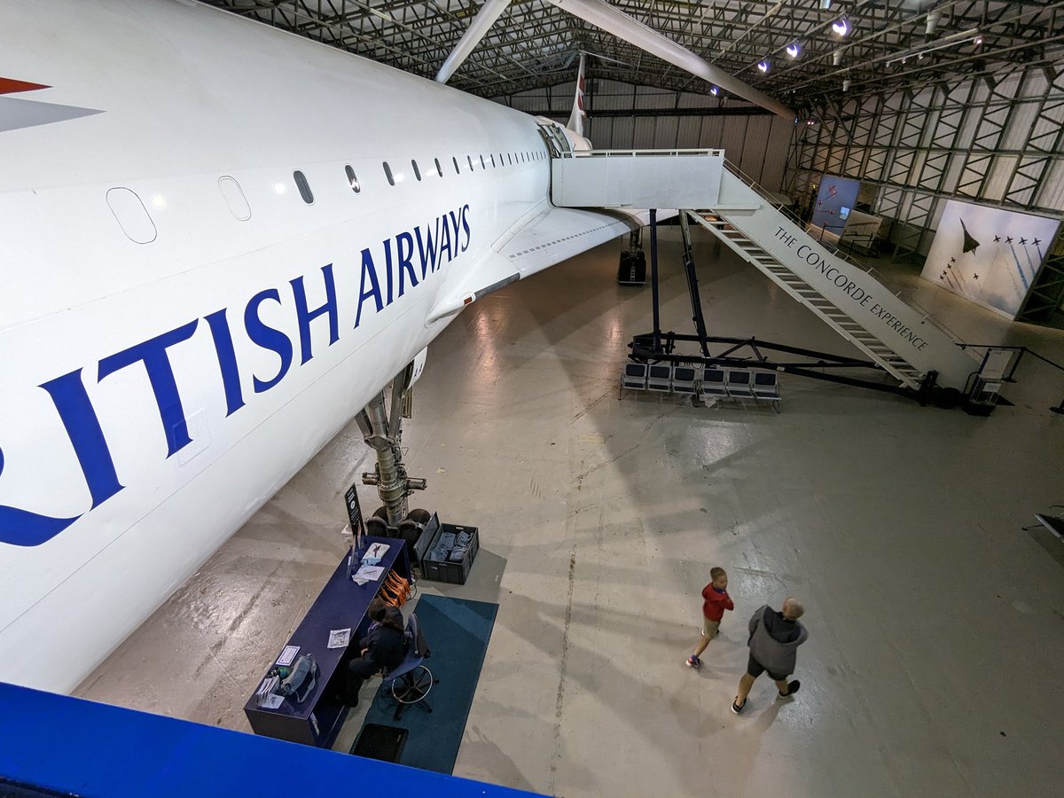 A visit to #concorde  at East Fortune's Air Museum, technology we may never see again. <a href="/VisitScotland/">VisitScotland</a>