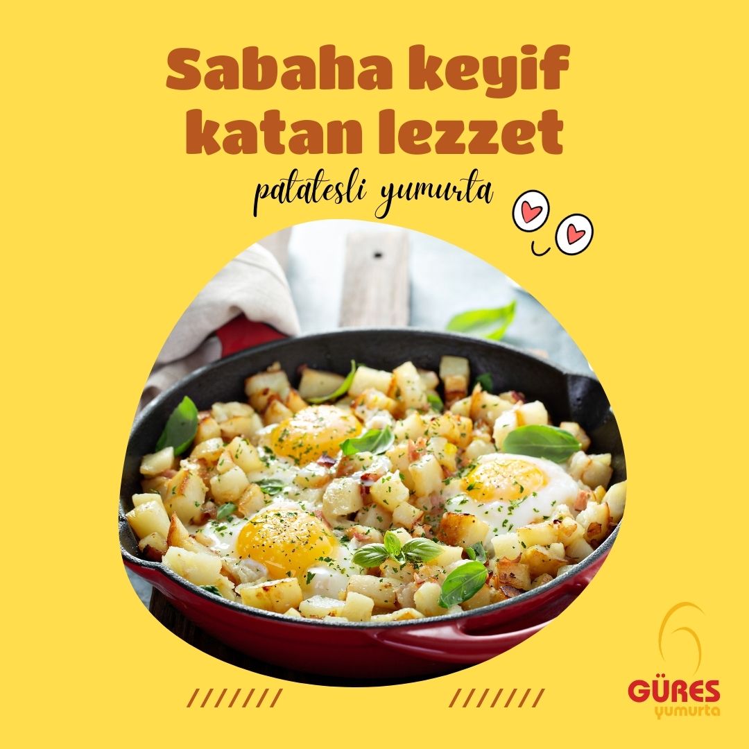 Gözlerden kalp çıkaran lezzet: Patatesli Yumurta 😍🍳

#GüresYumurta #patatesliyumurta #YumurtanınFaydaları #yumurta #yumurtatarifleri #kahvaltı #Pratiktarifler