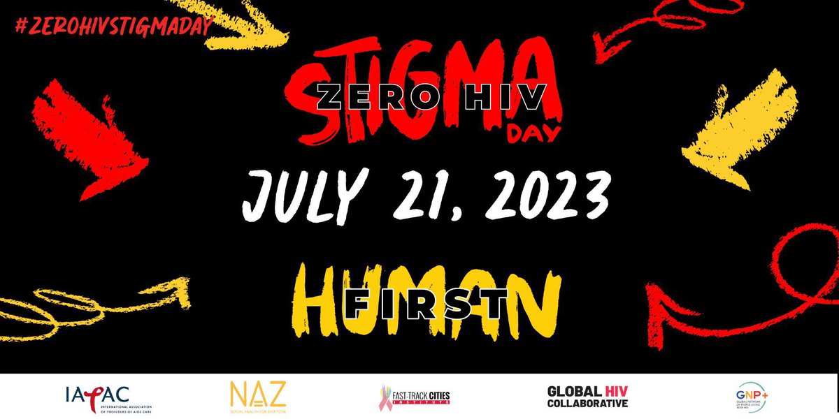 ZERO #HIV STIGMA DAY is taking place on 21 July 2023.  A global movement that unites people, communities, and countries to raise awareness of HIV and take action to end HIV stigma in all its forms. This is a day of action featuring communities living with and affected by HIV,