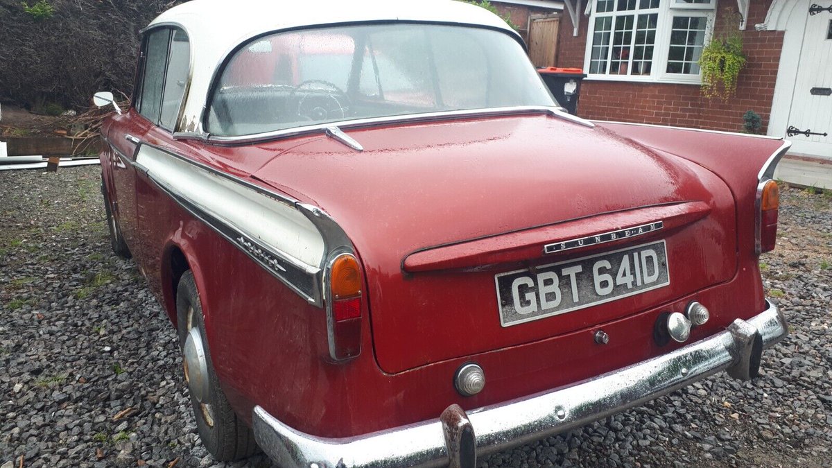 BarnFindsUK's tweet image. Ad - 1966 SUNBEAM RAPIER 1725
On eBay here --&amp;gt;&amp;gt; ow.ly/ijTp50PgPua

 #ClassicCar #SunbeamRapier #1966Rapier #CarEnthusiast #CollectibleCar #barnfind #garagefind #ukbarnfinds #retrocar