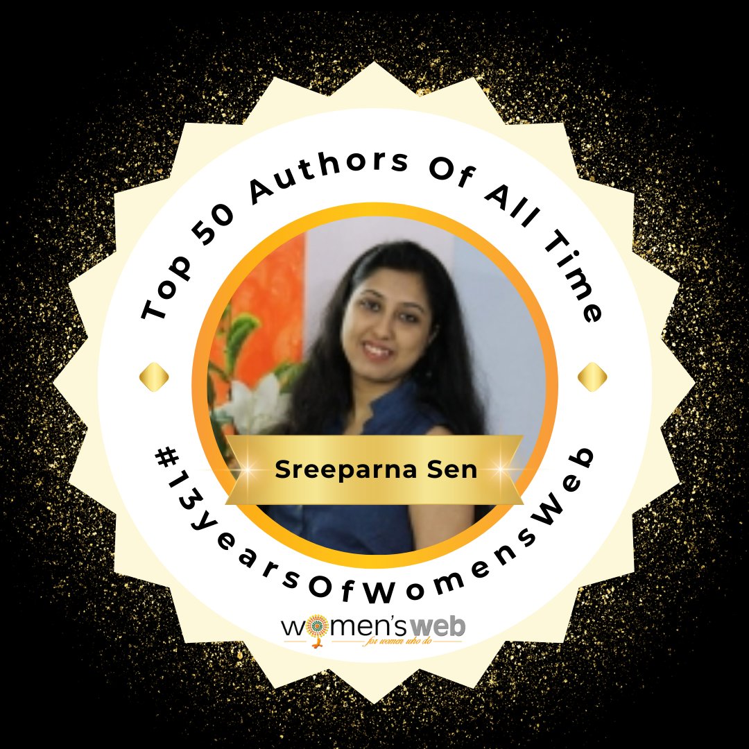 Top 50 Among more than 20000 writers in a platform like @womensweb !!! What a privilege and honour to start the day. 

Mornings cannot be better than this. 

Women's Web, cannot thank you enough for this and all the writing opportunities you have given.