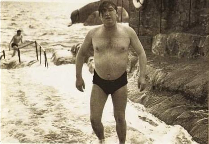 RobLooseCannon's tweet photo. On this day in 1974 the Dublin City Women's Invasion Force violated that most sacred of males spaces...the Forty Foot. 
The beloved bathing area in Sandycove had been a bastion of men-only swimming for decades. https://t.co/PYUwuFe2QU
