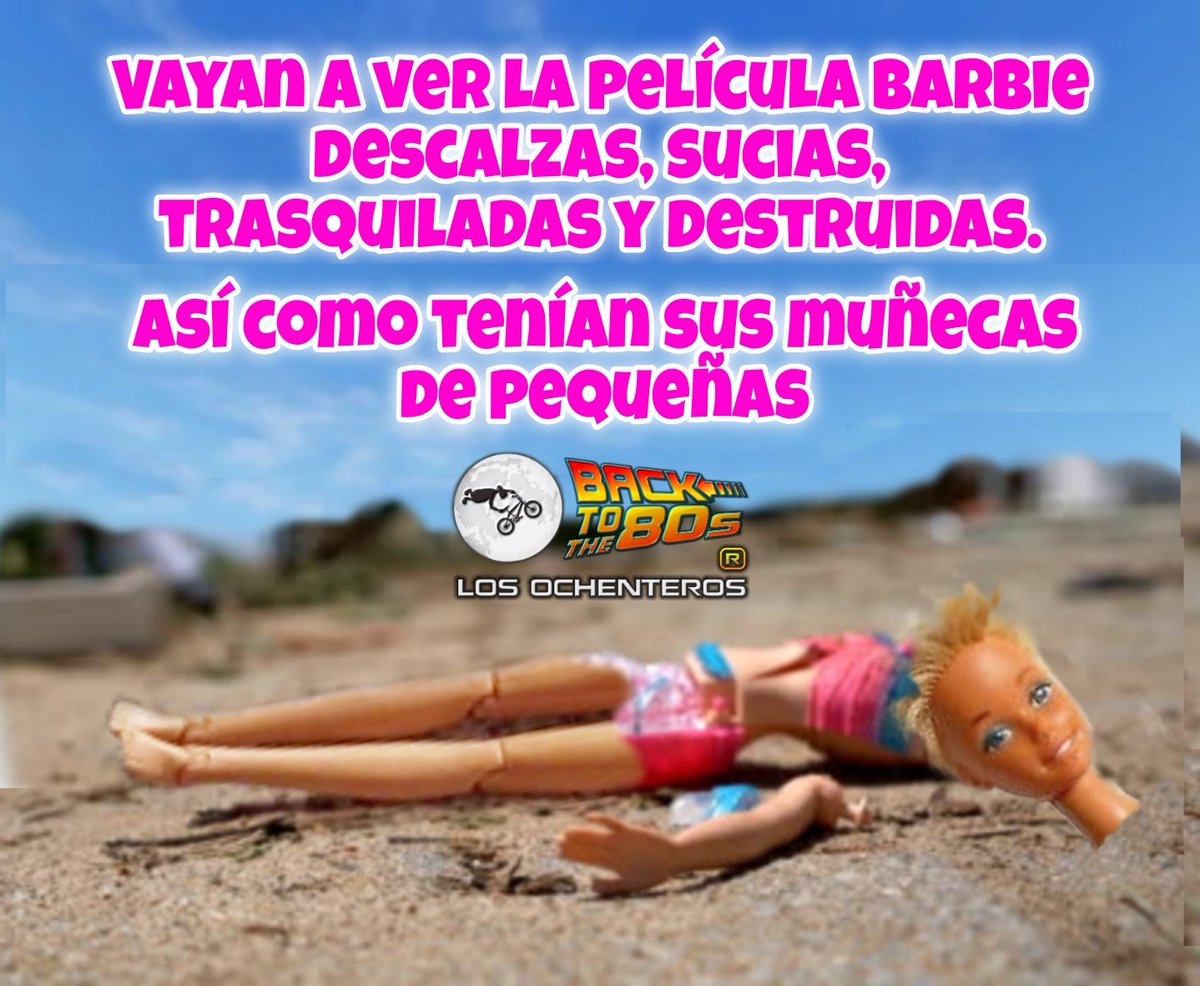 los_ochenteros's tweet photo. 🤦🏻‍♂️🤣
#BarbiePelicula #Barbie https://t.co/yiFpXUhvyZ