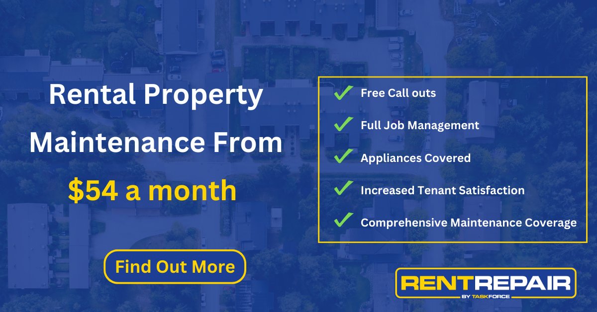 13task's tweet image. RentRepair: The newest and most affordable way to keep your Rental Property maintained.

From $54 a month, you can enjoy peace of mind, knowing you're fully covered from any unexpected and costly maintenance bills
hubs.ly/Q01Yhp770