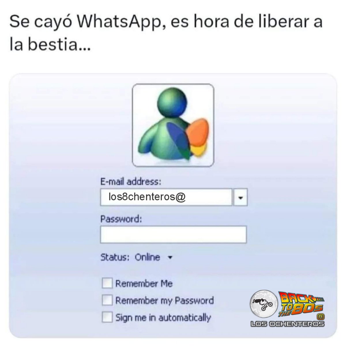 los_ochenteros's tweet photo. WhatsApp
#WhatsApp https://t.co/6wjQOUyMP9