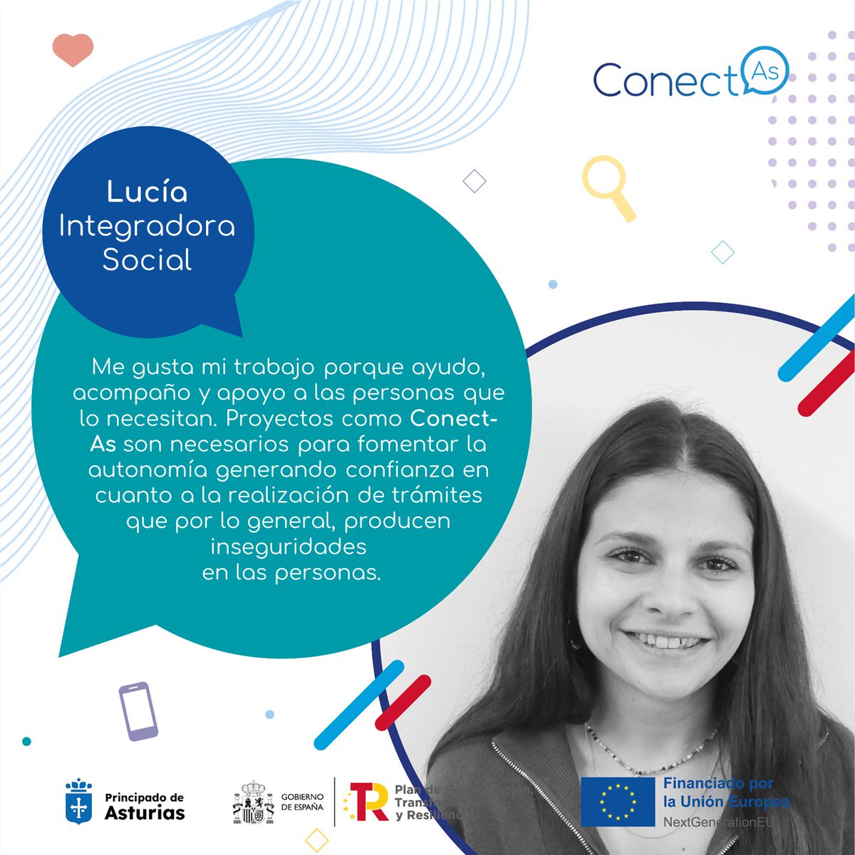 conect_as's tweet photo. 🎉 Presentamos al equipo de profesionales de lo social que acompañan cada día a las personas participantes en el proyecto. #itinerariosconectas #conectas #inclusión #brechadigital #gobiernodelprincipadodeasturias #fondosnextgeneration #españapuede #programaRTR #agenda2030 https://t.co/xi7ozghEuJ