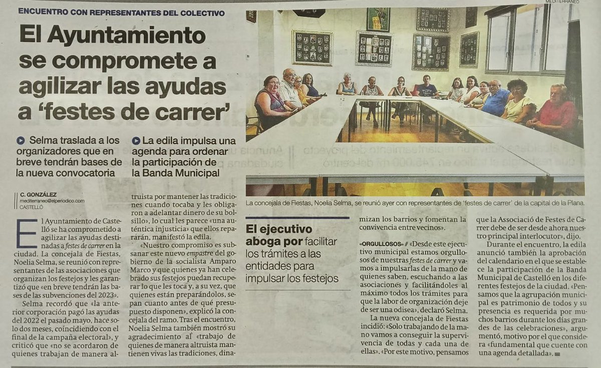 EscuderPili's tweet photo. Que lástima que la Sra. Selma solo se reuniera con sus afines…en fin, tendrá que aprender que gobernar es hacerlo para todos y bajo las normas que entre todos nos hemos marcado. Deberá recordar que representa una institución y está no puede ser partidista. #AsiNo https://t.co/hLCeRf9WsG