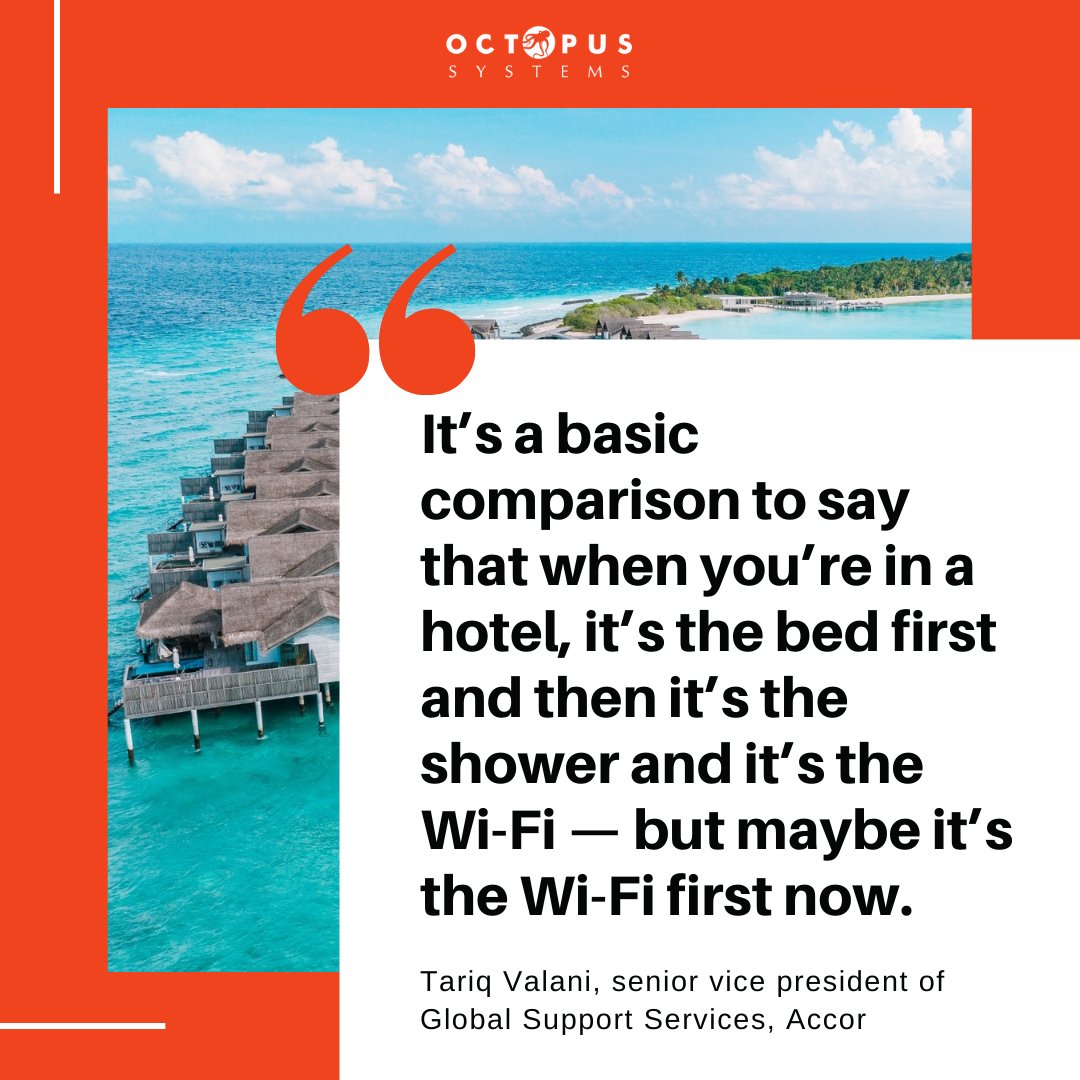 Hotel executives admit that many hotels have lost touch with understanding what guests actually want.

With complete tech solutions, Octopus Systems has enhanced operational efficiency and guest experience for over 40 luxury resorts.

octopussystems.com

(Source: Skift)