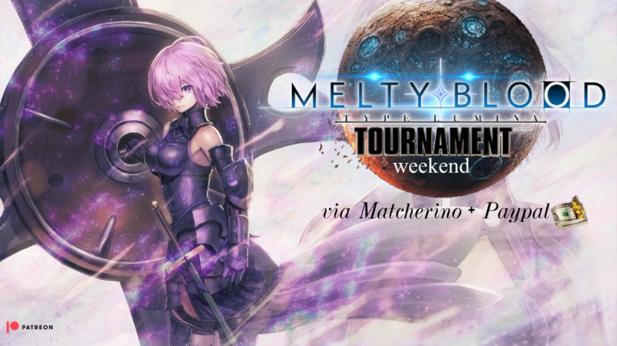 Rodimus51795126's tweet photo. iacon Melty 8 is back!
this Sunday at 7pm est to the online community!!
💻 PS4/PS5 NA Bracket
🗓️ Sunday, July 23rd @ 7PM EST
📝 Free Sign Up
1st place - free banner commission
https://t.co/SitL7KOWvl
#MBTL #MELTYBLOODTYPELUMINA #MeltyBlood #FGC #IBC #PSNLIVE https://t.co/T9zG7t6hay