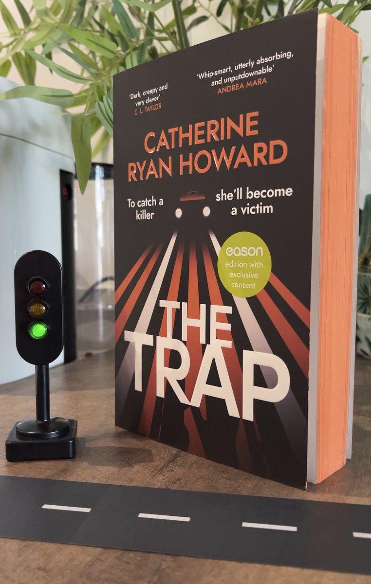 The exclusive @easons edition of THE TRAP comes with bonus content and a snazzy sprayed edge. Two weeks from today! 😳 easons.com/the-trap-cathe…