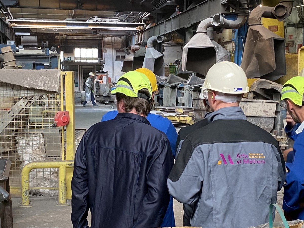 ArtsetMetiers_'s tweet photo. 📸 Comité de pilotage du laboratoire commun CLAS Arts et Métiers et @Safe_Metal

▪️ Bilan annuel de l’avancement des actions prévues et des résultats
▪️ État d’avancement de la consommation du budget
▪️ Priorités scientifiques pour l’année suivante
▪️ Visite du site CastMetal https://t.co/oYlyiHVpQd