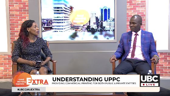 uppc_uganda's tweet photo. The UPPC Managing Director,Prof Sudi Nangoli shared insightful information about Uganda Printing and Publishing Corporation (UPPC) new developments, products and services in an interview with UBC Television this morning. @uppcmd @PresidencyUg @buwembo @GCICUganda @UgandaMediaCent https://t.co/8LU25c8jxY