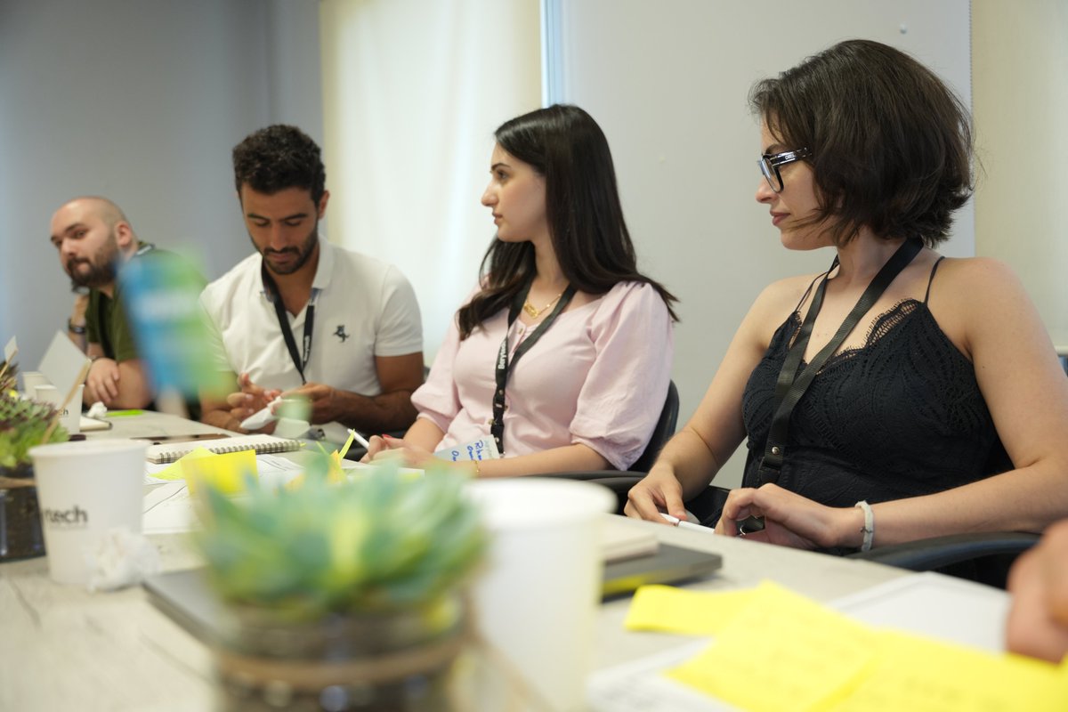 berytech's tweet photo. Berytech organized a 3-day Startup Validation Sprint gathering 10 startups with agrifood solutions to develop their concepts and potentially qualify for the Agrytech Accelerator Program.
Read the full article: https://t.co/kDmONLKl1d
#Berytech #BerytechCommunity #NLinLebanon https://t.co/lkzPLhmNzW