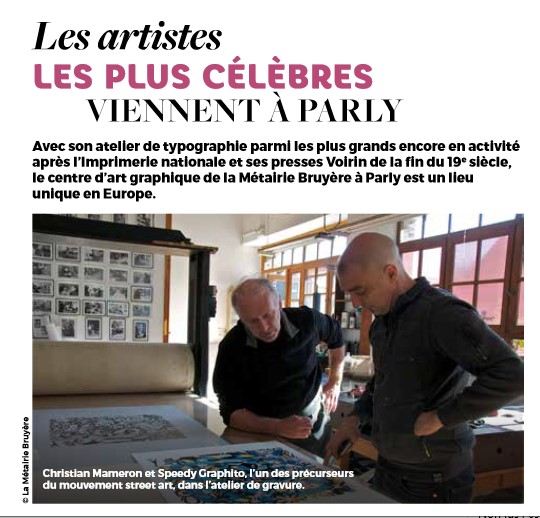 A l'honneur dans "Yonne notre département"