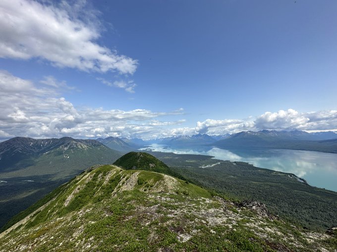 Climbing Little Mountain in the once a year summer heat https://t.co/4lR7dWVlNh
