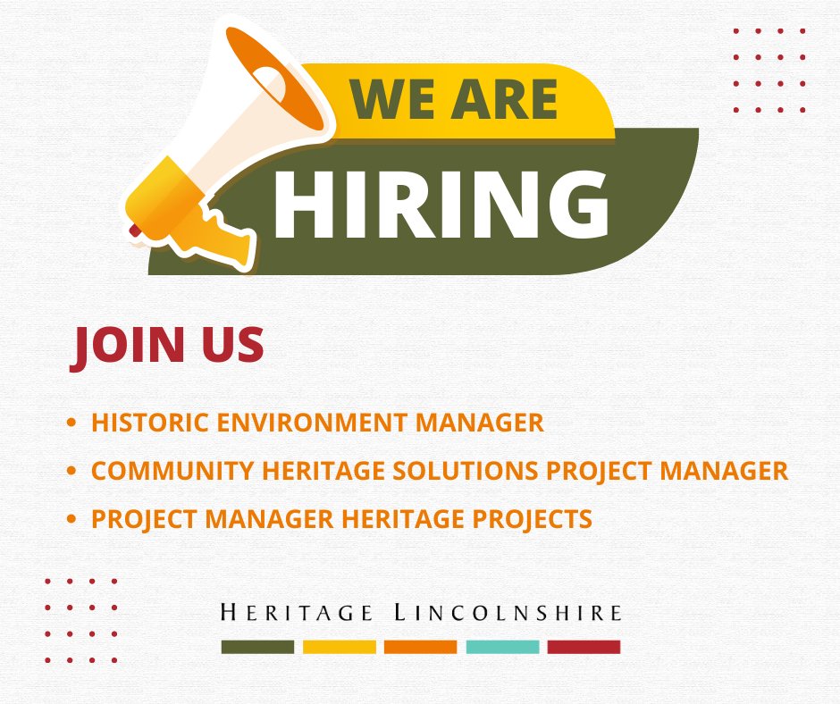 📢 Come and join one of the most active buildings preservation trusts in the UK!

For more information and to apply, visit our website:
🔗 lnkd.in/dQBdB7a

Closing Date: Monday 14th August 2023

#vacancy #jobvacancy #apply #heritagejobs #Lincolnshire #career #jobsuk