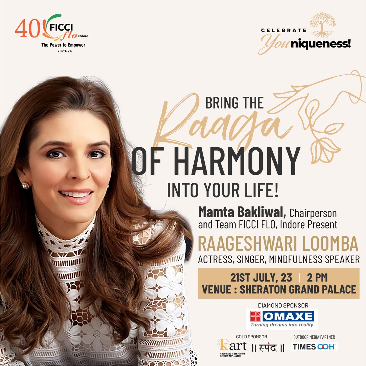 ficcifloindore's tweet photo. Live your Best Life!!
#ficci #ficciflo #ficcifloindore #indore #floites #womenempowement #womensupportingwomen #celebrate #rubyyear #women #celebrateYOUniqueness #indorechapter #FLOIndore https://t.co/vQWB4LJErt