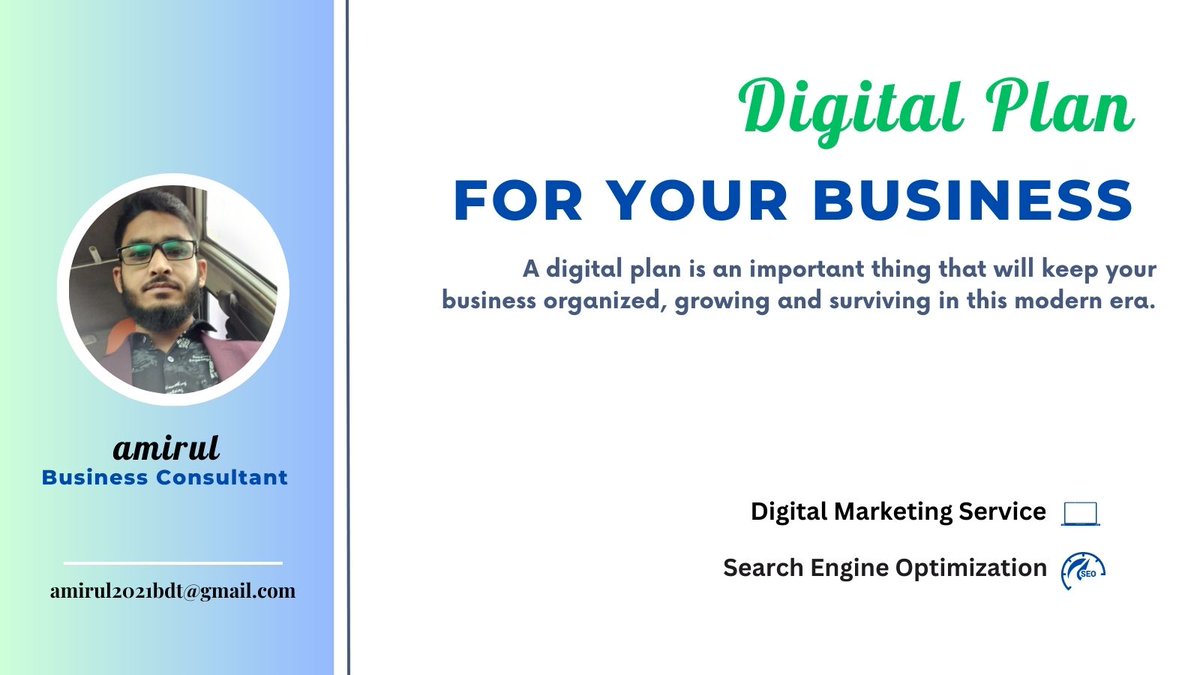 Start by setting clear and measurable goals for your business growth. Your objectives might include increasing website traffic, generating leads, improving brand awareness, or boosting sales. Make sure your goals align with your overall business objectives. #Digital_Marketing.