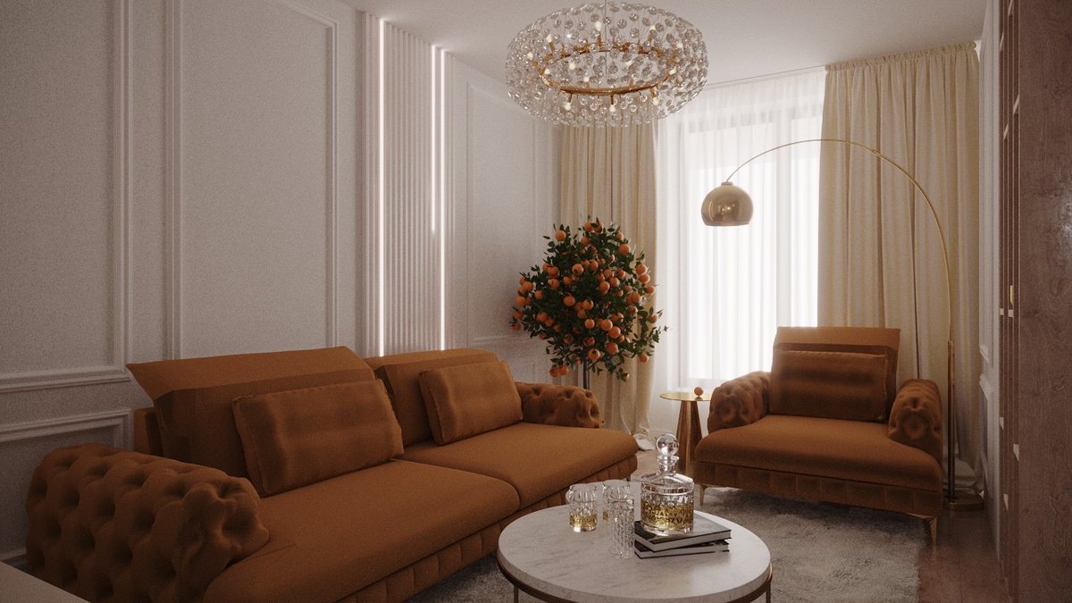 housedesignp's tweet photo. Experience the epitome of elegance with our latest living room design for our esteemed client! 😍✨ Immerse yourself in a world of refined beauty, where luxurious fabrics, tasteful color palettes, and exquisite decor harmoniously blend together. #LivingRoom #design https://t.co/W9xXkEENn0