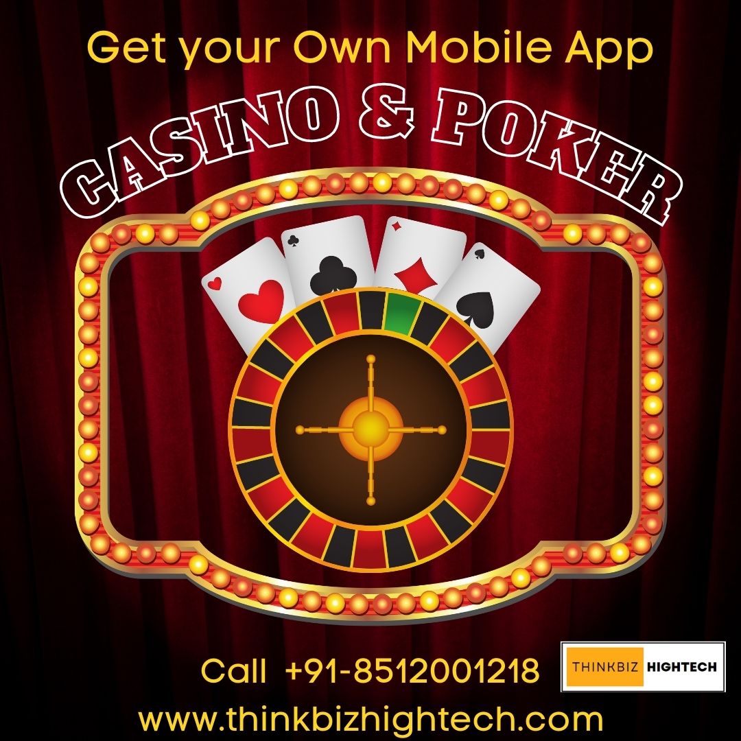 thinkbiz2022's tweet photo. Get your own Mobile App designed for #poker and #OnlineCasino and make #money #ThinkbizHightech is one of the best #mobileapp design and development company in #delhincr
Connect with us at 085120 01218 for more details on #onlinegaming #casino #pokergames #onlineludo #carrom https://t.co/kyAhcXazM9