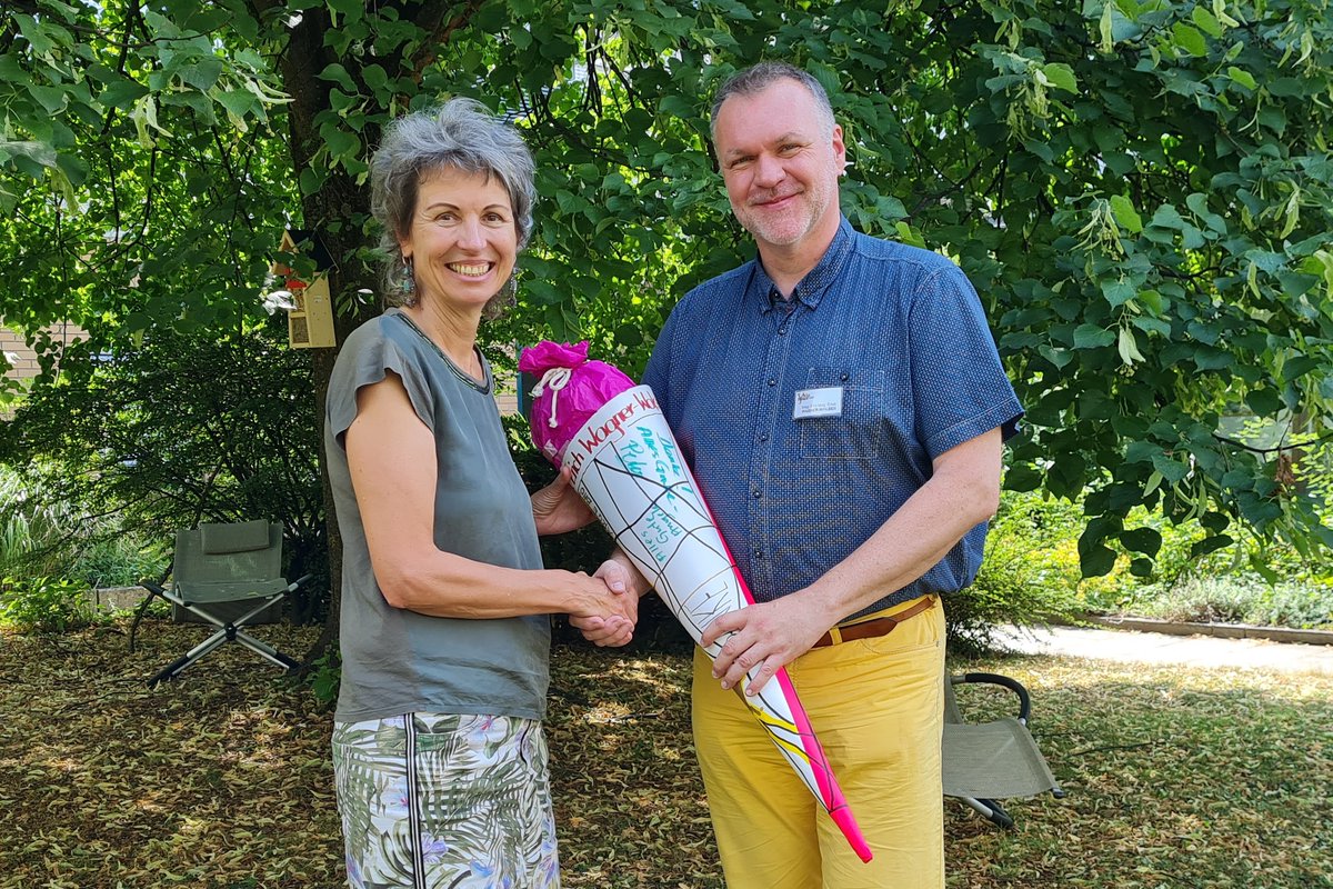 Anna Thaller, Direktorin im Bildungshaus Schloss St. Martin, zur neuen Vorsitzenden der ARGE Bildungshäuser Ö gewählt. arge-bildungshaeuser.at/blog/detail/an…