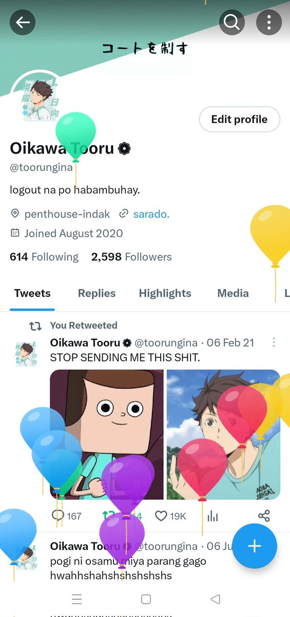 Oikawa Tooru ❁ tweet media