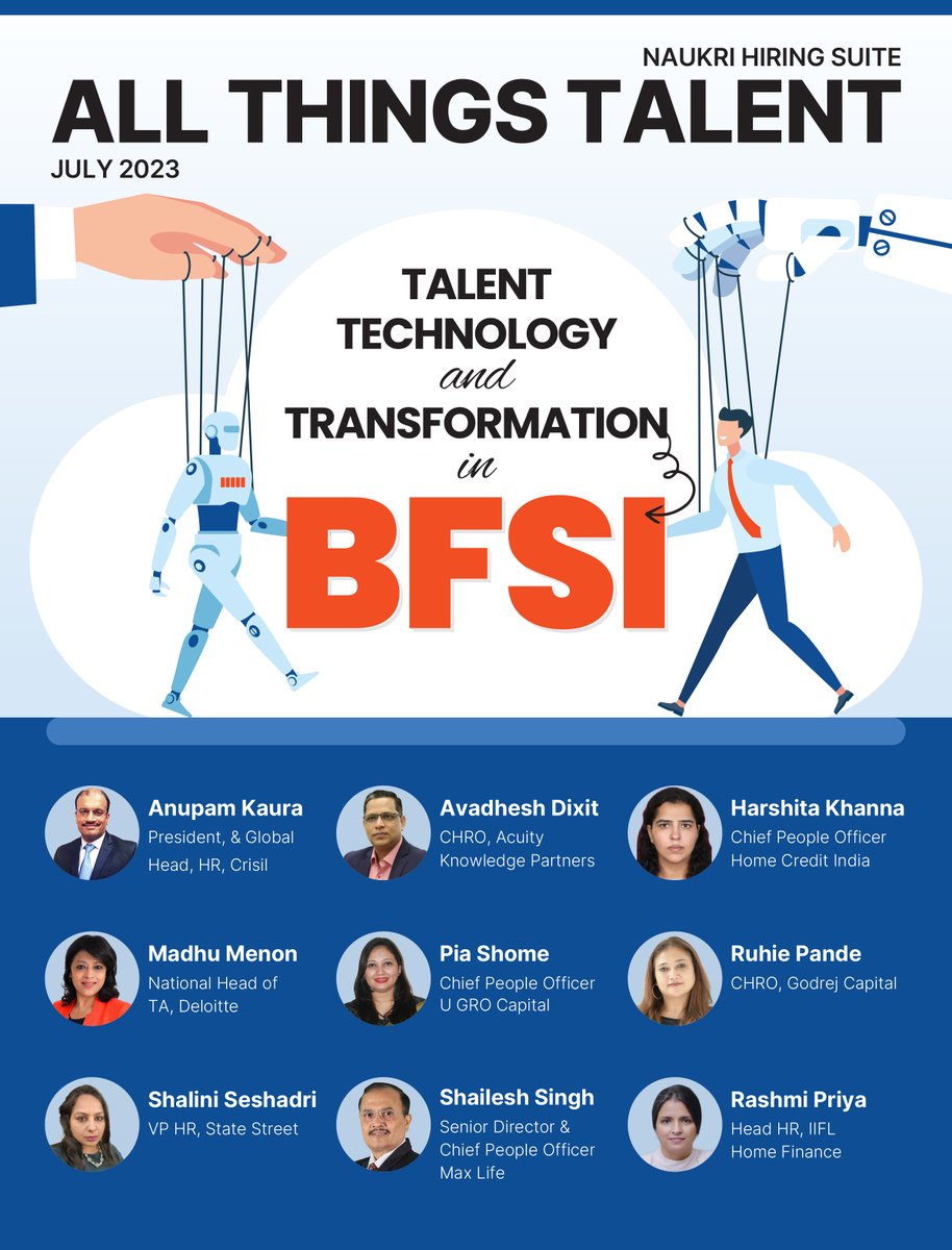 AllThingsTalent's tweet photo. Presenting the new edition of All Things Talent magazine that highlights the talent trends in the BFSI sector

DOWNLOAD THE MAGAZINE FOR FREE
https://t.co/UxwlRovpLg

#talent #HumanResources #skill #magazine https://t.co/jX1CBJUspO