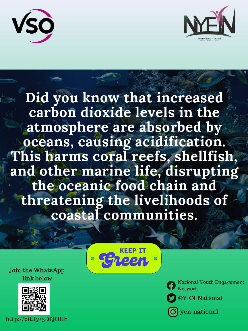 JamilaMusa003's tweet photo. Greenhouse gases trap heat in the atmosphere, which increases carbon dioxide levels thereby causing a threat to the livelihood of coastal communities, intense heat Waves and risk of wildfires.
@YEN_National
Whatever you can do to end 
#ClimateCrises #ActNow 
#NYEN
#VSO_Nigeria https://t.co/mJfoSyiDQO