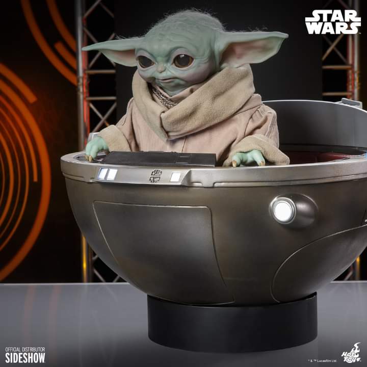 MrLeitor's tweet image. 🚨Hot Toys Grogu (#TheMandalorian)🚨
En la #SideshowCon nos han dejado ver este Grogu a escala 1/1 de Hot Toys de la tercera temporada de #TheMandalorian