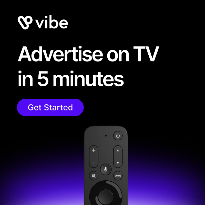 vibedotco's tweet photo. WAIT! Anyone can advertise on TV now??? 😳🤯 
#videomarketing #TVAds #videoforbusiness #smallbusinessmarketing