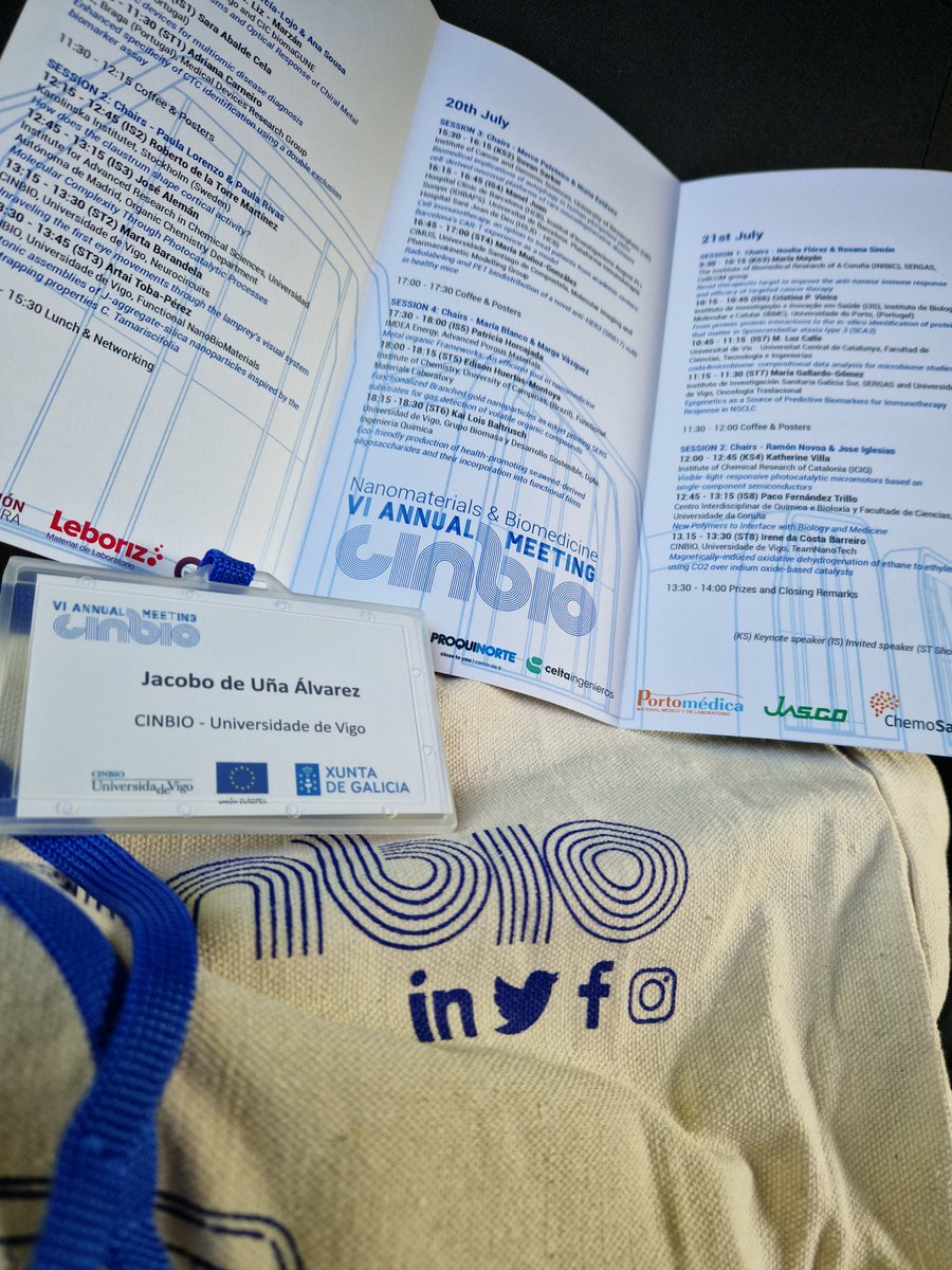 Ready to start? Opening ceremony in 15 mins! <a href="/cinbio_uvigo/">CINBIO</a> <a href="/SidorUvigo/">@sidor_uvigo</a> VI Annual Meeting CINBIO at <a href="/uvigo/">Universidade de Vigo</a>