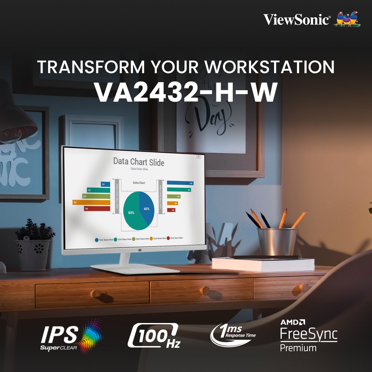 IndiaViewsonic's tweet photo. Enhance productivity and comfort with the ViewSonic VA2432-H-W: a sleek 24" IPS monitor for seamless multitasking at home or work! Now launched!🔥 Grab yours today - https://t.co/HdVU3cyDes

#viewsonic #viewsonicindia #performance #buynow #newtechnology #techforgood #visionary https://t.co/uNl3yOFUFT