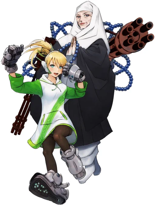 『悪霊退治TRPGソウルキーパーズ』のブラウザ版ルールブックのキャラクターパートで、キャライラストの表示がおかしかったので修正しました。銀銃神父、狐陰陽師、魔眼少女、刀剣青年、機械拳娘、回転銃婆と色々なキャラクターが作れます。 #ソウルキーパーズ 
