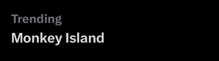 craigderrick's tweet image. How great is this to see!? Let’s keep #MonkeyIsland trending!!