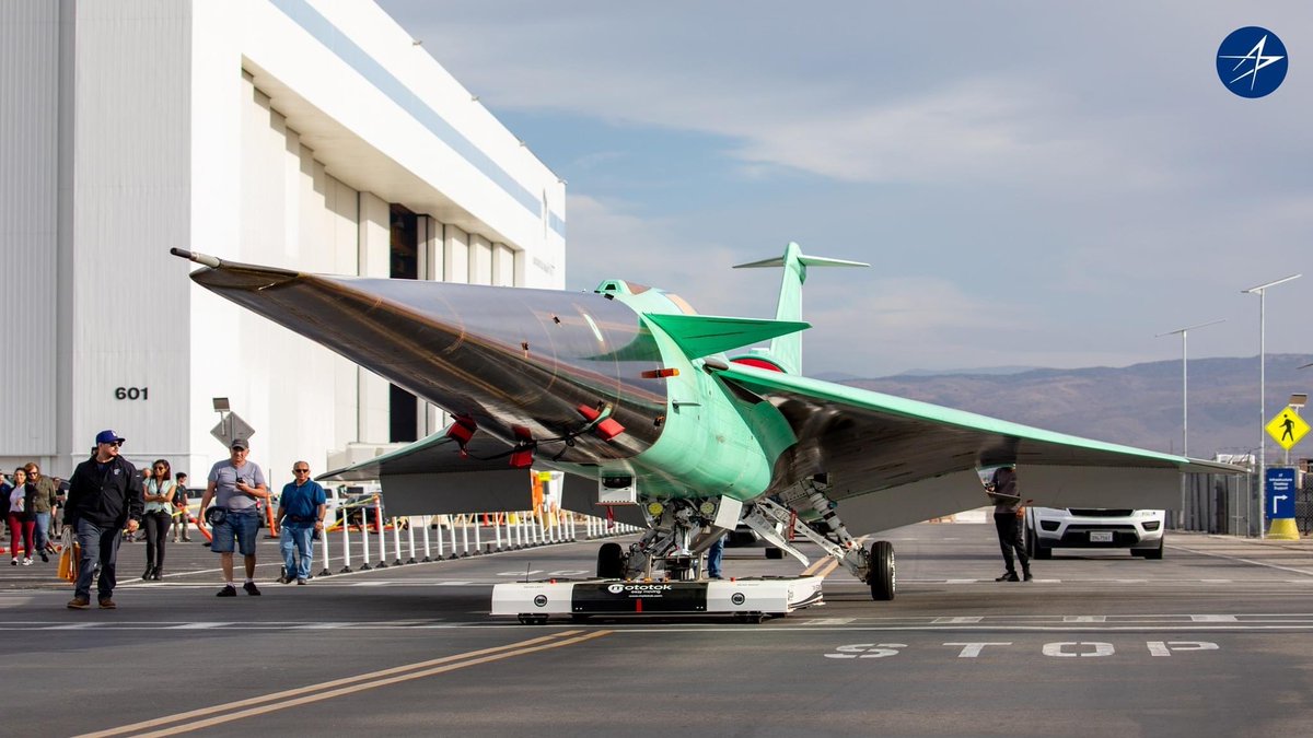 CcibChris's tweet photo. 1)Lockheed Martin X-59 QuessT ("Quiet SuperSonic Technology") is an American experimental supersonic aircraft being developed at Skunk Works for NASA's Low-Boom Flight Demonstrator project. Preliminary design started in February 2016, with the X-59 to be delivered to NASA in 2021 https://t.co/ZkpjW4ytGs