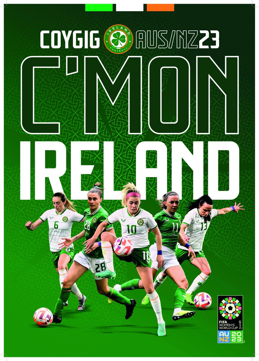 Our Girls in GR🍀🍀N making history Down Under!
#FIFAWWC #FIFAWomensWorldCup2023 #COYIG