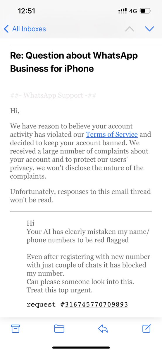 chiraggrover25's tweet image. How can @Meta @WhatsApp have large number of complaints when i just took a new number. #NeedSolution @Meta @WhatsApp