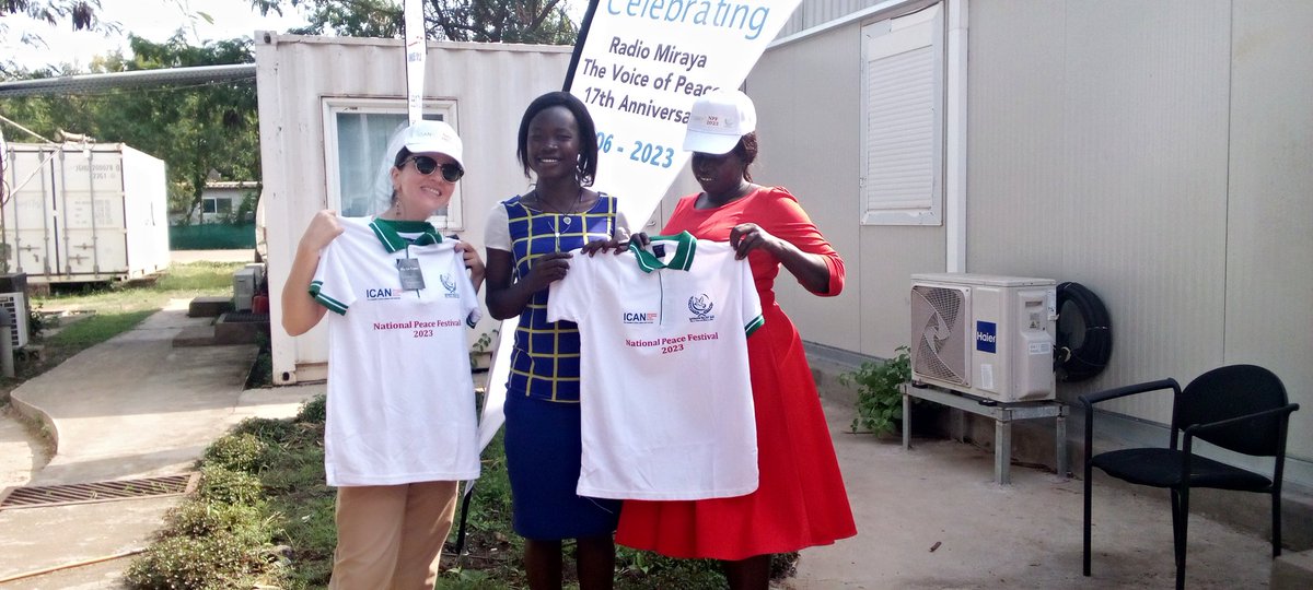 AumaConcy's tweet photo. National Peace Festival 2023., Juba, South Sudan.
Women in Diversity for Peace and Humanitarian Action.
#CSOs
#WRDs
#INGOs
#NGOs
#Educationalinstitutions, #mediafraternity. https://t.co/XC43wIsFXk