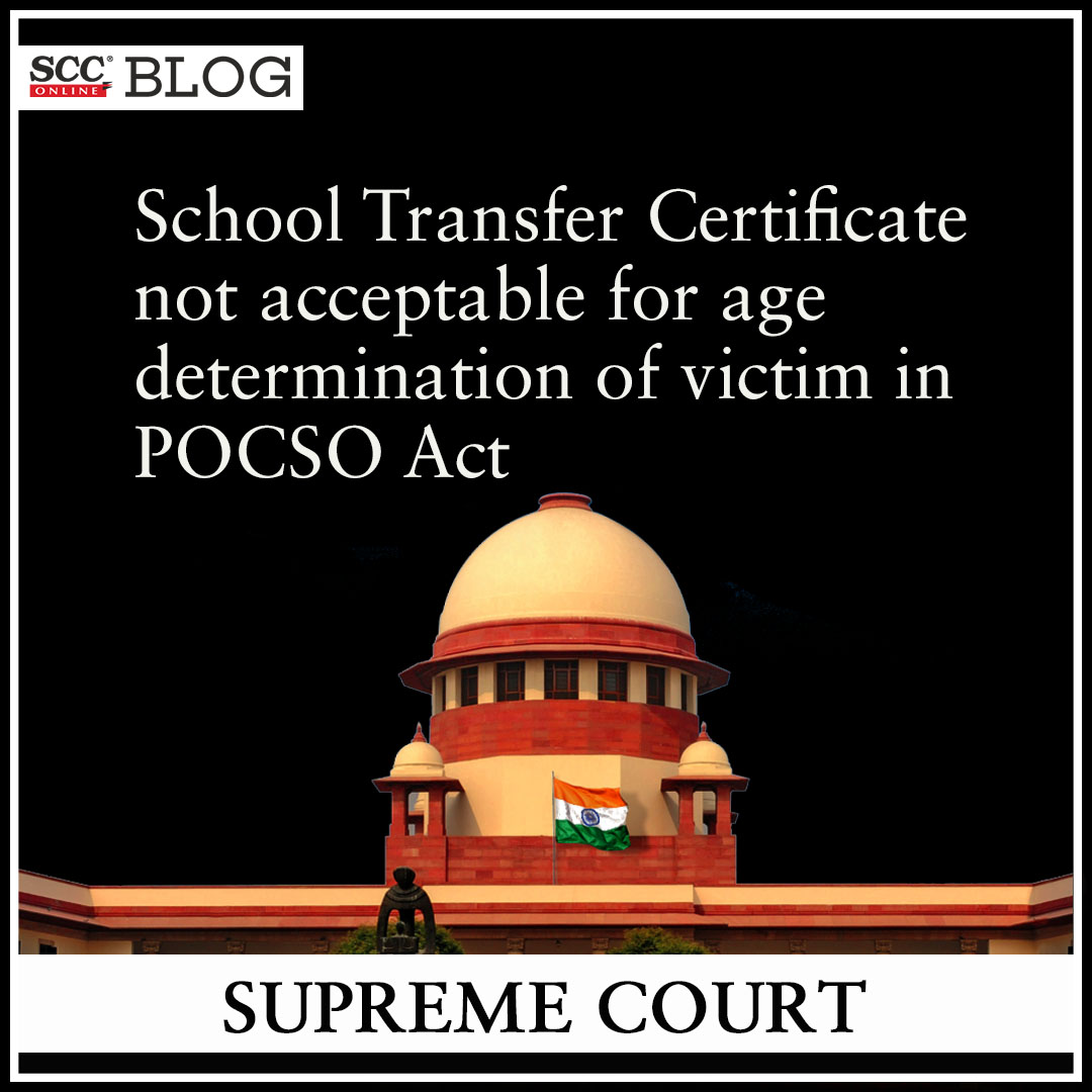 scconline_'s tweet photo. School Transfer Certificate not acceptable for age determination of victim in POCSO Act: Supreme Court
https://t.co/FaOr9yPrrK

#SupremeCourtOfIndia #pocso #AgeDetermination #SupremeCourt #boneossificationtest #juvenilejustice #MadrasHighCourt #CrPC #sexualassault https://t.co/Prru7qMakx