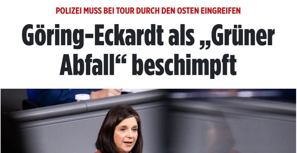 Als Ungeimpfter war ich Blinddarm, asoziales Pack, Schwurbler und natürlich Nazi

Da finde ich grüner Abfall aber noch milde ausgedrückt für die Küchenhilfe #GruenerMist