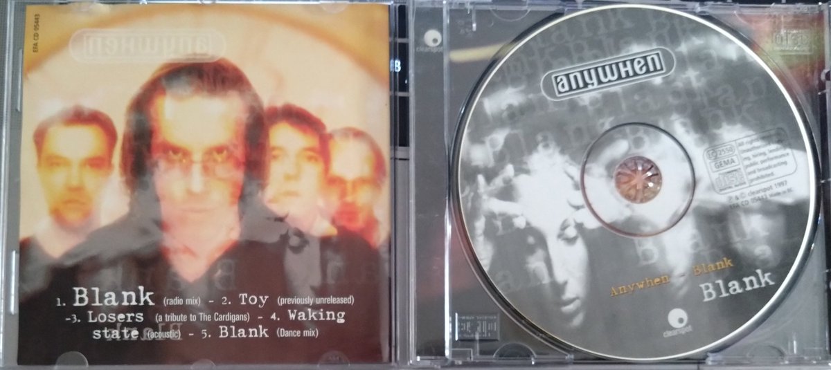 watervilla's tweet photo. "Blank" by Anywhen is the first one to receive. Thank you for letting me know about this EP CD @michaelmcc1ure ! It's great, I love it! Blank is a bit of a nice surprise. It's nice to hear young Thomas's singing 💕
#thomasfeiner #anywhen #blank #exitnorth https://t.co/dM6WQqYbca