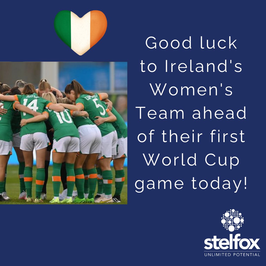 Best of luck to Irelands Women's National Team in today's opening of the FIFA Women's World Cup 2023!
#womensworldcup2023 #girlsingreen