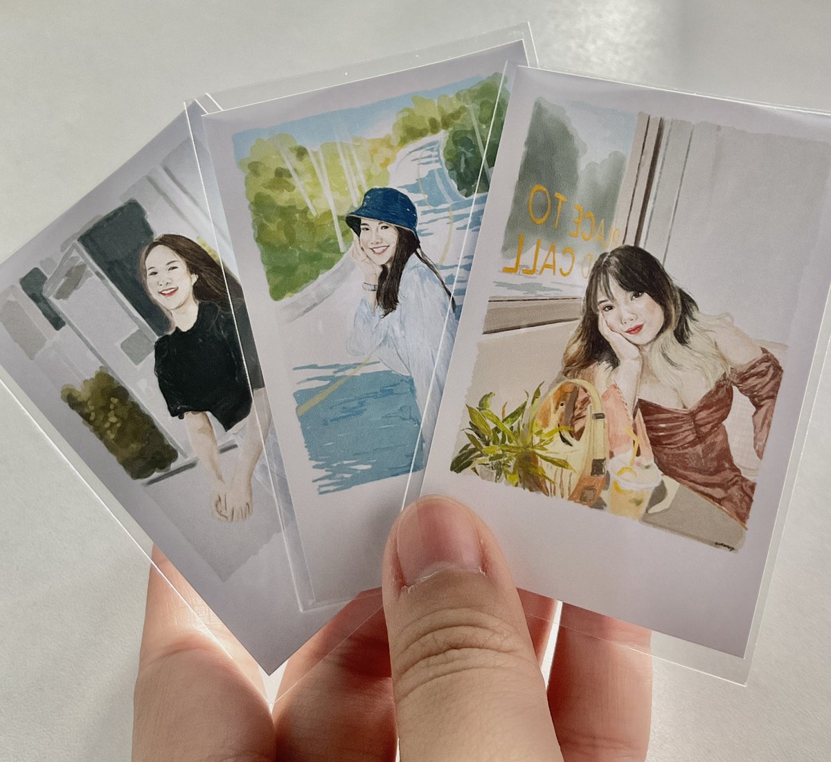 batoriey_'s tweet photo. ปริ้นแบบ postcard น่ารักสุดๆ 🥺💕

#รับวาดรูป https://t.co/g37PP55zGz