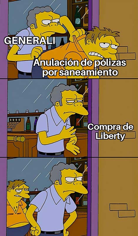MediadorEnfurec's tweet photo. Ya van 3 pólizas que me anulan en Generali ¿qué sabeis donde acabo colocando? 🤭 https://t.co/oWl9a73YlB