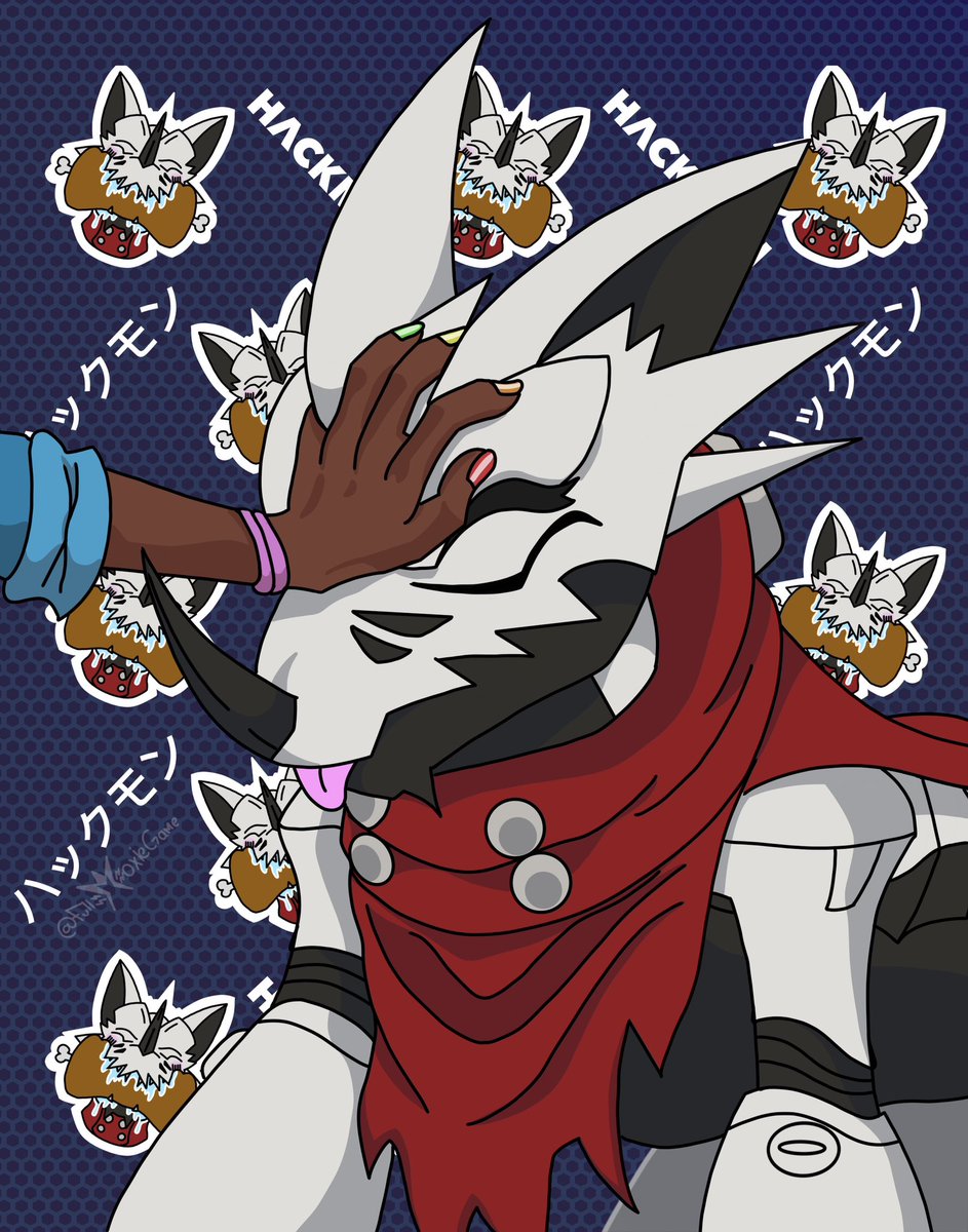 Full_MoxieGame's tweet photo. I can draw cute digimon 👍 https://t.co/krGVMT5qmP