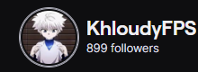 KhloudyFPS's tweet photo. i literally hit 800 yesterday and im already at 900 what is happening 🥹 https://t.co/NveK1oMRxl