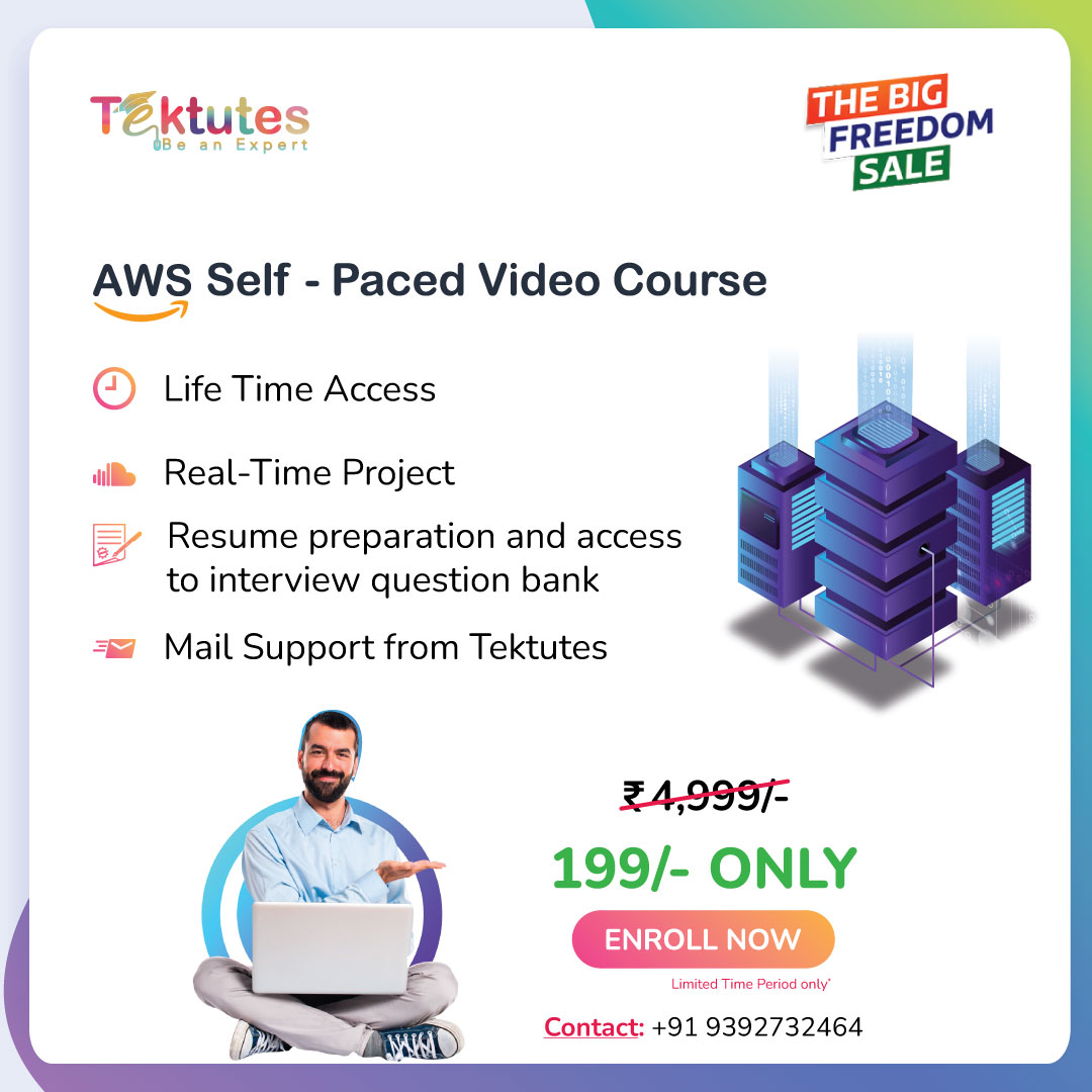 tektutes.com/landing/launch…

#aws #training #videos #tektutes #awsonlinevideos #selfpacedvideos #sale #course