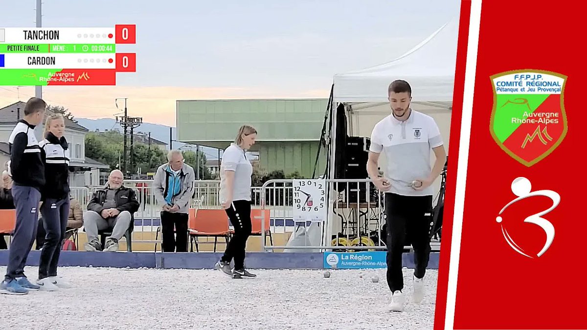 boulistenaute's tweet photo. Petite finale pour une place au France : Drôme vs Drôme - Championnat Auvergne Rhône-Alpes 2023 👉 https://t.co/2ycD0Ri1Jn
#petanque
#boulistenaute
#petanquelife
#PetanquePlayer
#boulesdepetanque
#boulenciel
#mspetanque
#laboulebleue
#alcomm
#oferpetanque
#latitudesudsport https://t.co/Pw7gkn2q4A