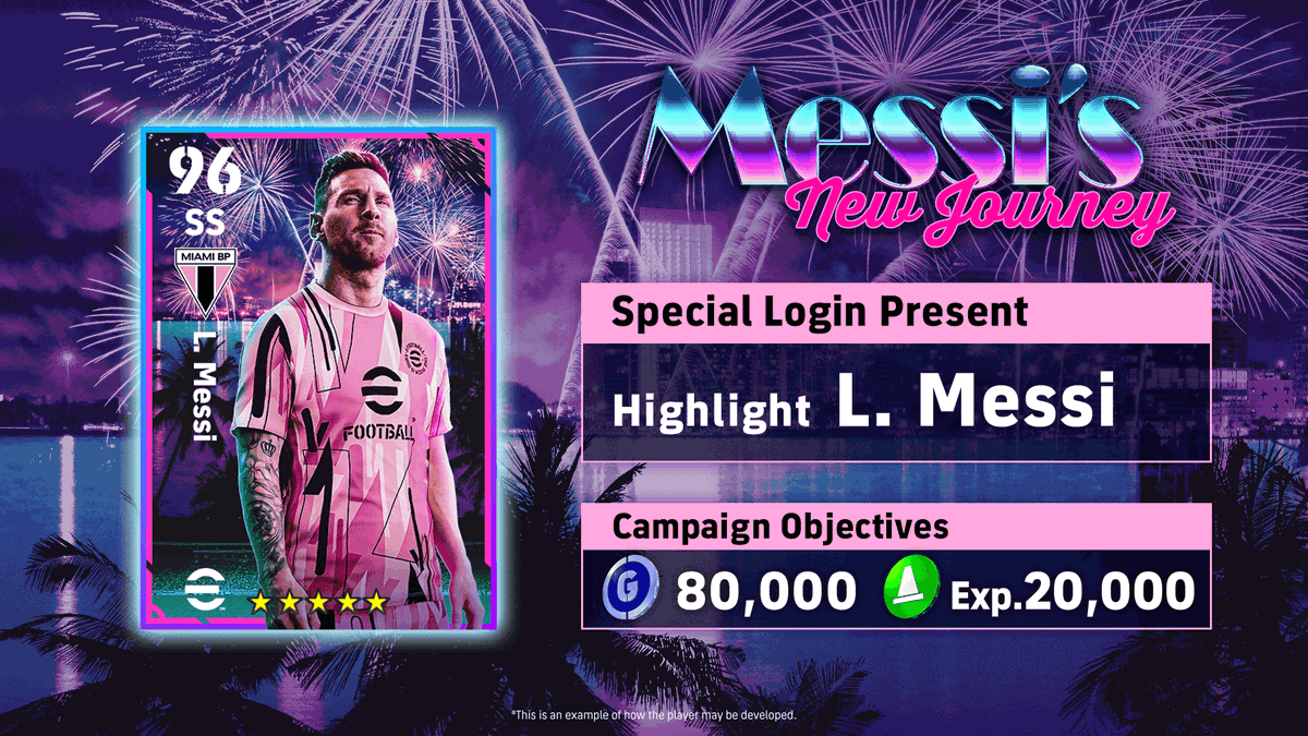 MESSI’S NEW JOURNEY 

#eFootball2023 | #eFootballHUB