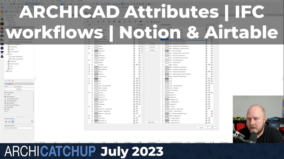Nathan Hildebrandt (@digitalnath) on Twitter photo I hosted another ARCHICATCHUP yesterday where he discussed Master Attribute files and IFC fundamentals in <a href="/ARCHICAD/">Archicad</a> As a bonus, I shared my technology stack where he uses <a href="/NotionHQ/">Notion</a>  and <a href="/airtable/">Airtable</a> as a Client Collaboration portal on his projects.
youtu.be/efs3xL-A44w I hosted another ARCHICATCHUP yesterday where he discussed Master Attribute files and IFC fundamentals in <a href="/ARCHICAD/">Archicad</a> As a bonus, I shared my technology stack where he uses <a href="/NotionHQ/">Notion</a>  and <a href="/airtable/">Airtable</a> as a Client Collaboration portal on his projects.
youtu.be/efs3xL-A44w
